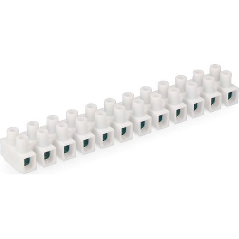 Regleta de conexion 10mm. homologada blanca (envasada) edm (1/2)