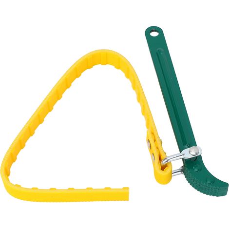 Clé à molette pour filtre à huile à courroie, outil manuel de réparation automobile, 20 cm (8 pouces) (1/5)