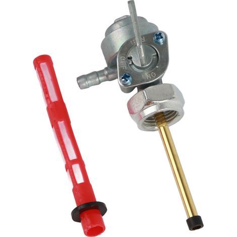 CHOYCLIT Qiilu Moto Universel Robinet de Carburant Essence, Valve de Commutateur de Réservoir D'essence pour CB350 CB400 CB750 CB900 CX500 CX500C CX500D (1/5)