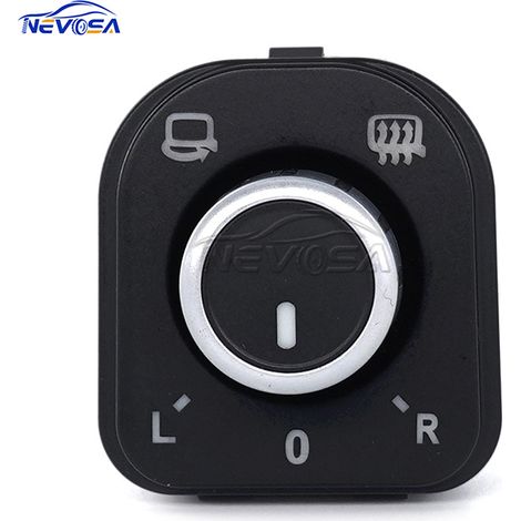 5ND959565A is suitable for the rearview mirror adjustment knob switch and reversing mirror switch of Volkswagen Jetta and Tiguan. (1/4)
