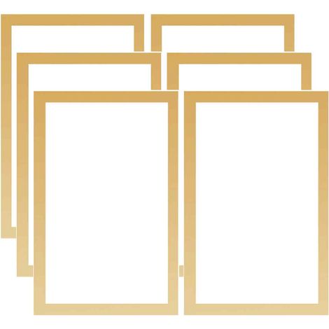 Porte-affiche magnétique A5, porte-affiche magnétique transparent et imperméable auto-adhésif pour la maison, l'école et les magasins. (1/5)