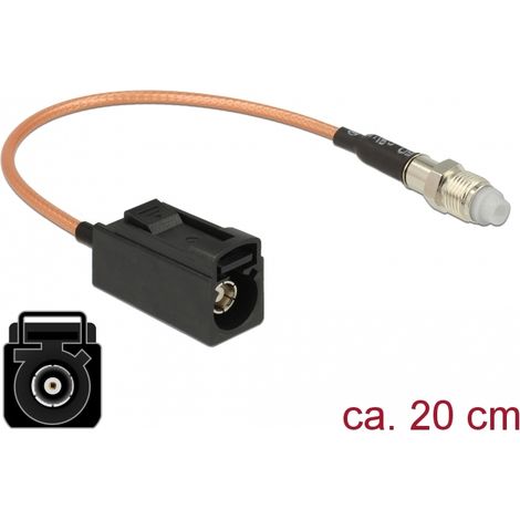 Delock Antena Cable FAKRA A hembra  FME hembra RG-316 20 cm
