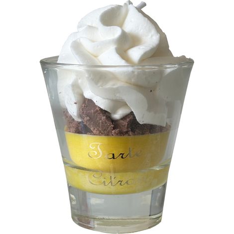 Bougie parfumée Verrine Tarte Citron Meringuée (1/2)