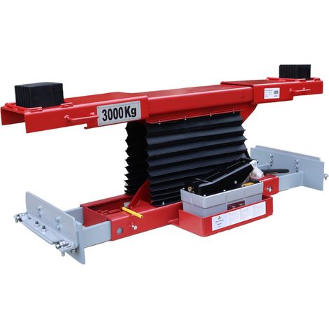 Mw Tools – Cric mobile hydropneumatique 3T pour pont 4 colonnes – Capacité de levage 3000kg – Hauteur de levage 360mm – MRK30H