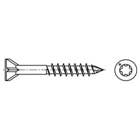 Schraube R 88195 SEKO SPAX-MF-T 3,5x55/36-T10 Stahl galv.verz. WIROX 500St. SPAX 500 Stk