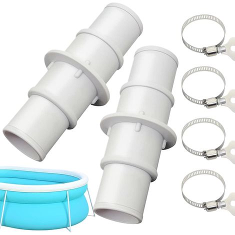 Raccord de tuyau pour pompe de piscine (PVC), 1-1/4 pouce ou 1-1/2 pouce Idéal pour les particuliers et les jardins (1/5)