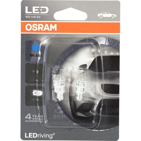 OSRAM 2880BL-02B LED Interior Lighting, Set of 2, W5W, W2.1x9.5d - Auto Lampe Premium E-geprüft - Versand DE (1/2)