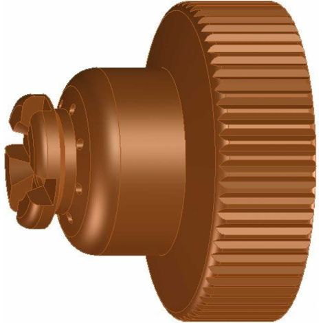 Düsen-Schutzschild kurz für CP70C MAR - orig. (1/2)