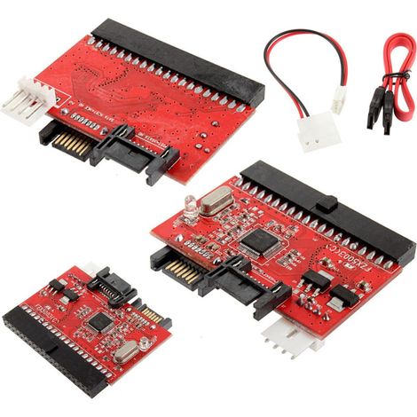 Adaptateur De Convertisseur Sata Ide 40 Ide Ide Sata Pata Pour Dvd / Cd / Disque Dur Dur
