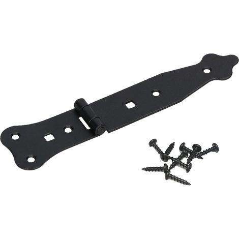 Charnière de portail fine - 220 mm - Penture de porte de jardin (1/5)