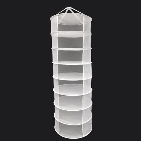 Filet de séchage circulaire - 8 étages diamètre 60cm - GREENCUBE (1/3)