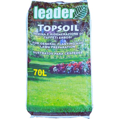 LEADER Topsoil Terriccio per prati 70LT (1/5)