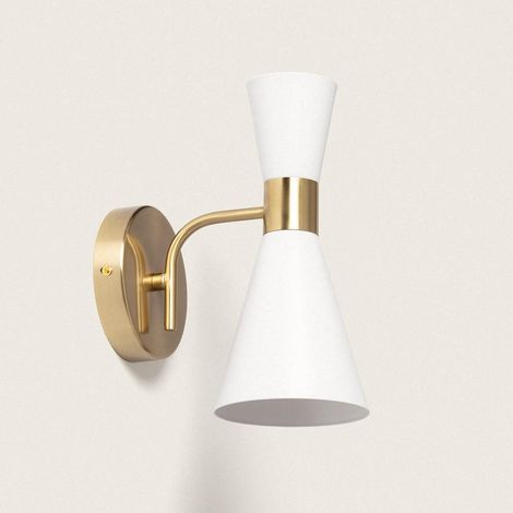 Lámpara de Pared Metal Jigger Blanco (1/5)