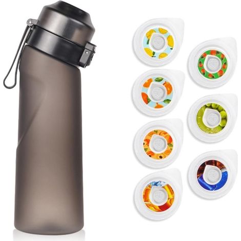 650-ml-Tritan-Sport-Trinkflasche – 7 natürliche Fruchtaromen von Black Mill