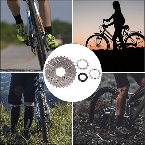 Cassette Vélo Route 9 Vitesses 11-28T - Compatible avec Dérailleurs Shimano/SRAM - Pièce Détachée Cyclisme (1/5)