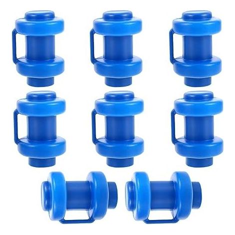Capuchons de poteau de trampoline, 8 pièces embouts de trampoline, capuchons de poteau de trampoline, capuchons de trampoline pour embouts de poteau de crochet, pièces de rechange pour f (1/5)