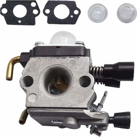 Reemplazo de carbón para carburador de desbrozadoras FS38 FS45 FS46 FS55 FS74 FS75 FS76 FS80 FS85, kit de carburador, accesorios para cortacésped, filtros de aire (1/5)