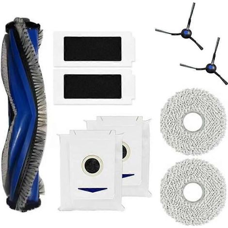 Filtre pour aspirateur brosse pour aspirateur Filtre de brosse pour aspirateur filtre de Ecovacs Debot T30 Pro Omni / T30 Pro Aspirateur Lavable Main Side Brosse Filtre Sac à poussière Serpillière (1/5)