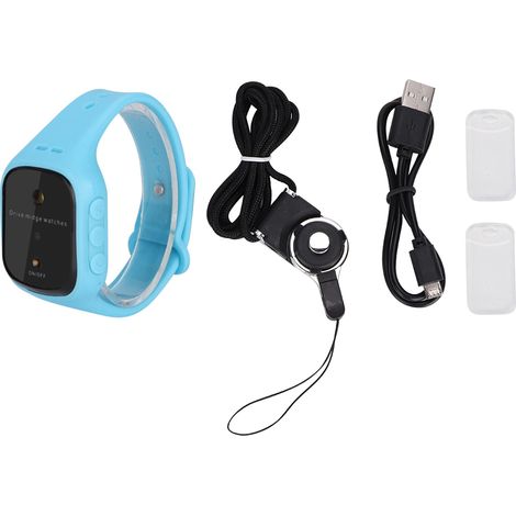 Montre électronique anti-moustiques Repeller Watch Adult Baby Sonic Smart Sports Watch (bleue) (1/5)