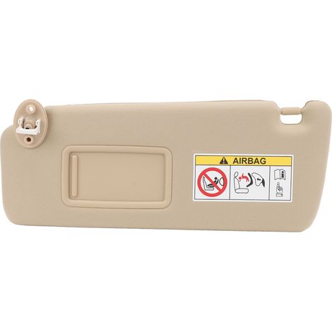 Sonnenblende, Front-Sonnenblende Ersatz-Sonnenblende Beige Sonnenblende für 2010 2023 (Links). (1/5)