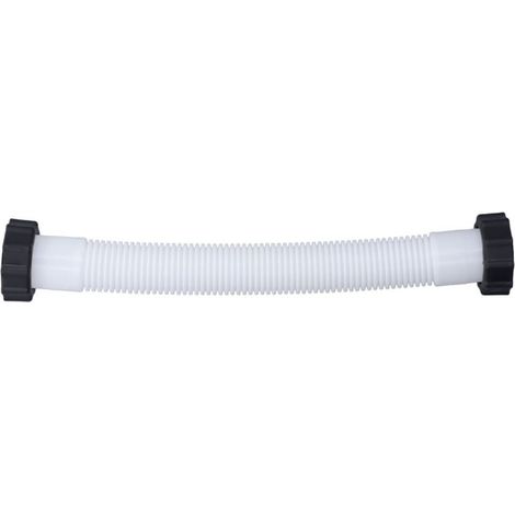 Kaelt - AIPERQ Ej.Life Tuyau de rechange pour pompe de piscine Intex 1,5 po de diamètre Tuyau de remplacement pour piscines hors sol Blanc 0,4 m / 1,3 pi (1/4)
