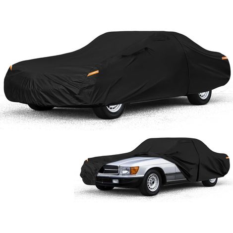 Housse de protection imperméable pour Classe SL de 1981 à 2002, housse de voiture complète avec fermeture éclair, pour toute la saison, protection extérieure avec sangles (1/5)
