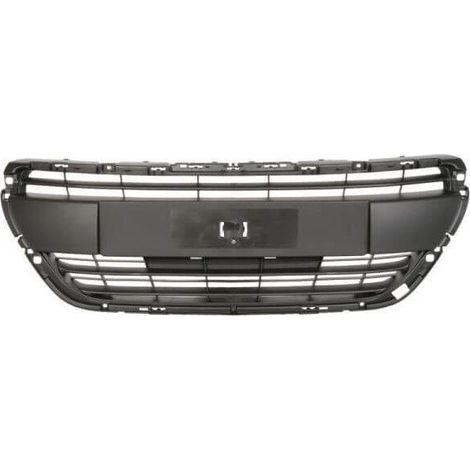Grille de pare-choc avant centrale noire Peugeot 208 Active 1 phase 2 2015-2019