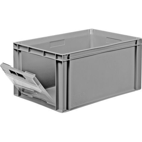 Bac gerbable à porte translucide 56L (1/4)