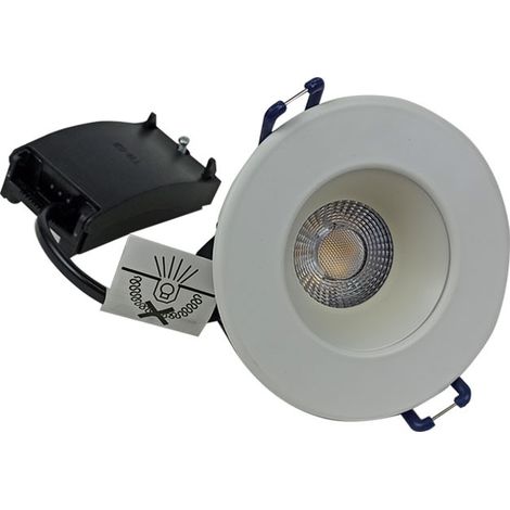Foco LED empotrable, Linkind Ultra Flat redondo para techo, 9 W, IP65, luz blanca 3000 K. (1/4)