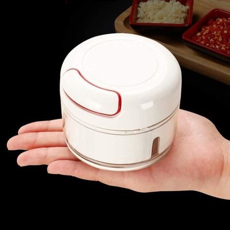 Spremiaglio, spremiaglio manuale, macinino, affettatrice, tritatutto per verdure, macinino per frutta secca e noci. (1/4)
