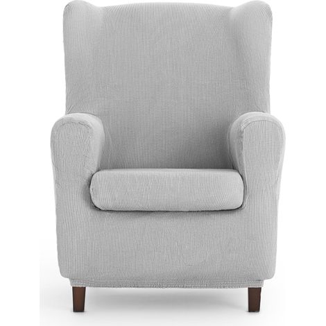 Housse de Fauteuil Oreiller élastique Poseidon Couleur 16, 16 Gris Perle (1/5)