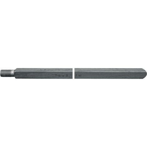 Albero quadro 30 x 30 mm 1100 mm M30x3,5 mm 18031-30-110 GRANITO (1/2)