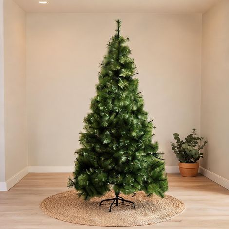 Sapin de Noël grün en pET Metall 90 x 90 x 210 cm (1/5)