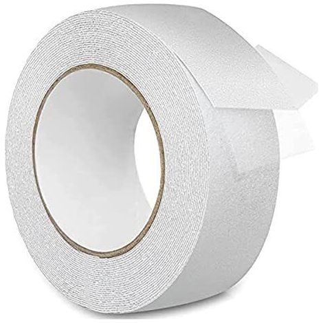 Nastro adesivo antiscivolo trasparente 25/50mm per bagno, piatti doccia, vasche Lunghezza - 25mm x 6MT (1/5)