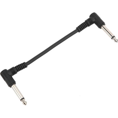 Cable De Pedale D Effet - Cuivre Sans Oxygene - Isolation EMI - Pour Guitare Basse Batterie Electronique - 150 mm Ou 200 mm (1/5)