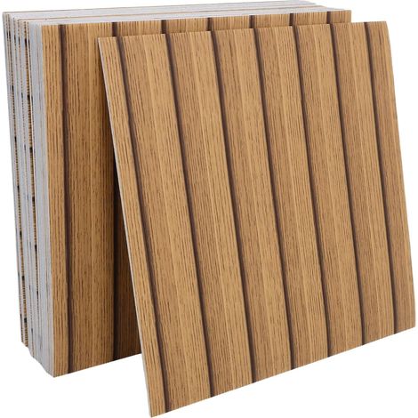30 Pièces Panneaux Muraux Auto-adhésifs Effet Bois Lot Imperméables Décoration Murale Intérieure Autocollante Pour Cuisine Salle de Bain (1/5)