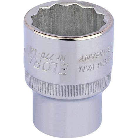 Draper 7/8 and 1/2 Inch Square Drive Elora Bi-Hexagon Socket (Model 24442) (1/5)