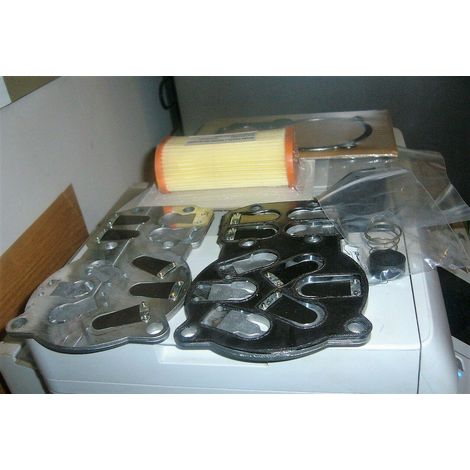 KIT PIASTRA GUARNIZIONI FILTRO ARIA COMPRESSORE ABAC BALMA NUAIR B5900 B 5900