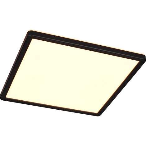 Reality LED-Deckenleuchte Emra schwarz matt Memory Funktion warmweiß-neutralweiß Deckenlampen (1/3)