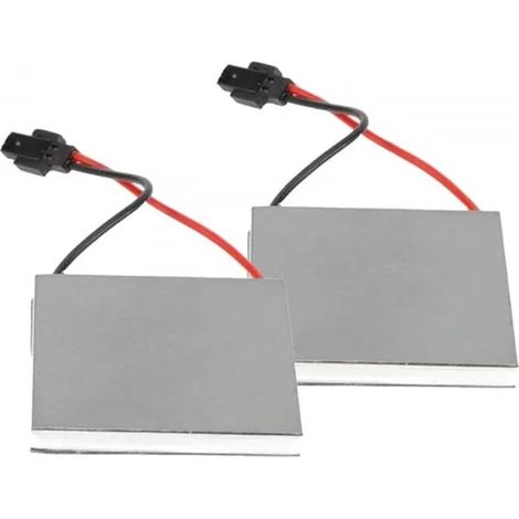 Set aus 2 hitzebetriebenen Ofenventilator-Generatoren, Ersatzmotor für Heimofen, Kaminventilator, Holzofen, 40 x 40 mm