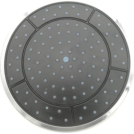 1Pcs Douche Actionnée par Pluie de Forme Ronde en Plastique de 24.5Cm Accessoires Cabine de Buse de Tête de Toit Dessus de La Chambre