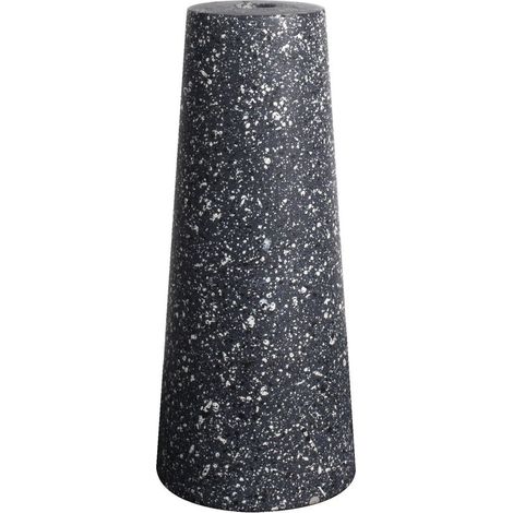 TIBELEC Douille e27 + cache beton noir/blanc tibelec (1/3)