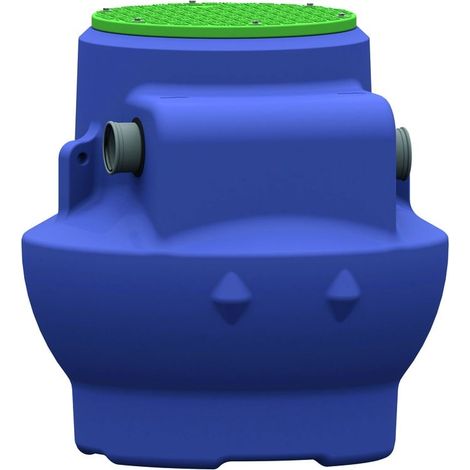 SFA – Séparateur de graisse à enterrer – Polyéthylène recyclable – Entrées sorties PVC DN110 – Joint d’étanchéité inclus – Visserie inox (1/4)