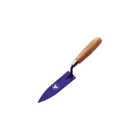 CAZZUOLINO A PUNTA OLIVO MANICO LEGNO- - mm.140 - 6 pezzi ALTE