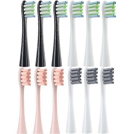 Lot de 12 têtes de brosse de rechange pour brosse à dents électrique sonique Oclean X/ X PRO/ Z1/ F1/ One/ Air 2 /SE embouts à poils souples (1/5)