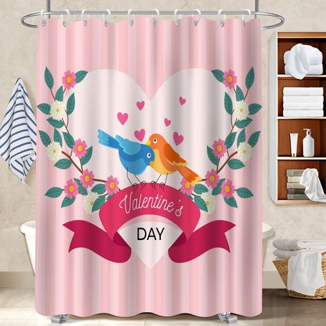 Rideau de douche 180x180 antifongique rideau étanche pour dans une salle de bain design (1/5)