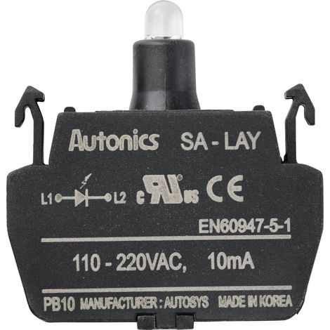 TRU COMPONENTS SA-LAY Élément LED jaune 110 V, 240 V 1 pc(s)