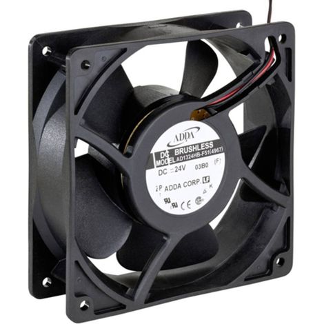 ADDA AD1324HB-F51(4967) Ventola assiale 24 V/DC 246.1 m³/h (L x L x A) 127 x 127 x 38 mm