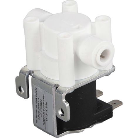 Stück DC 12V Magnetventil für Wasserfilter, Schnellanschluss, normalerweise geschlossen