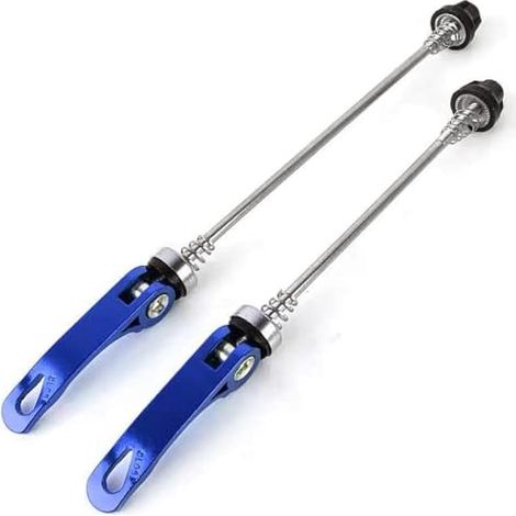1 Paire de Broches à Dégagement Rapide pour Vélo, Axe Avant/Arrière, Ultra-légères, Écrous de Roue pour VTT et Vélo de Route (1/5)